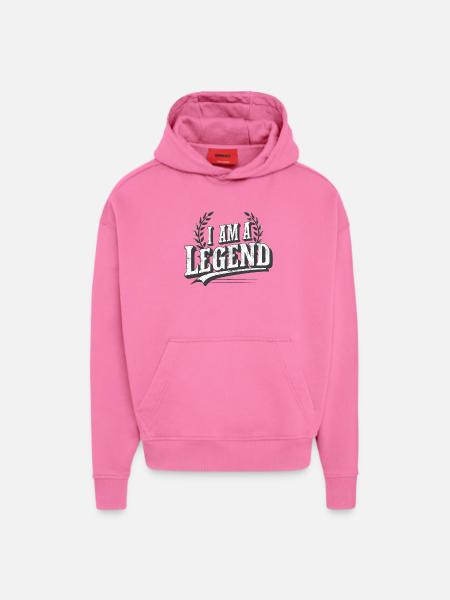 I'm a legend - Hoodie- made by SPREAD - AURA PINK