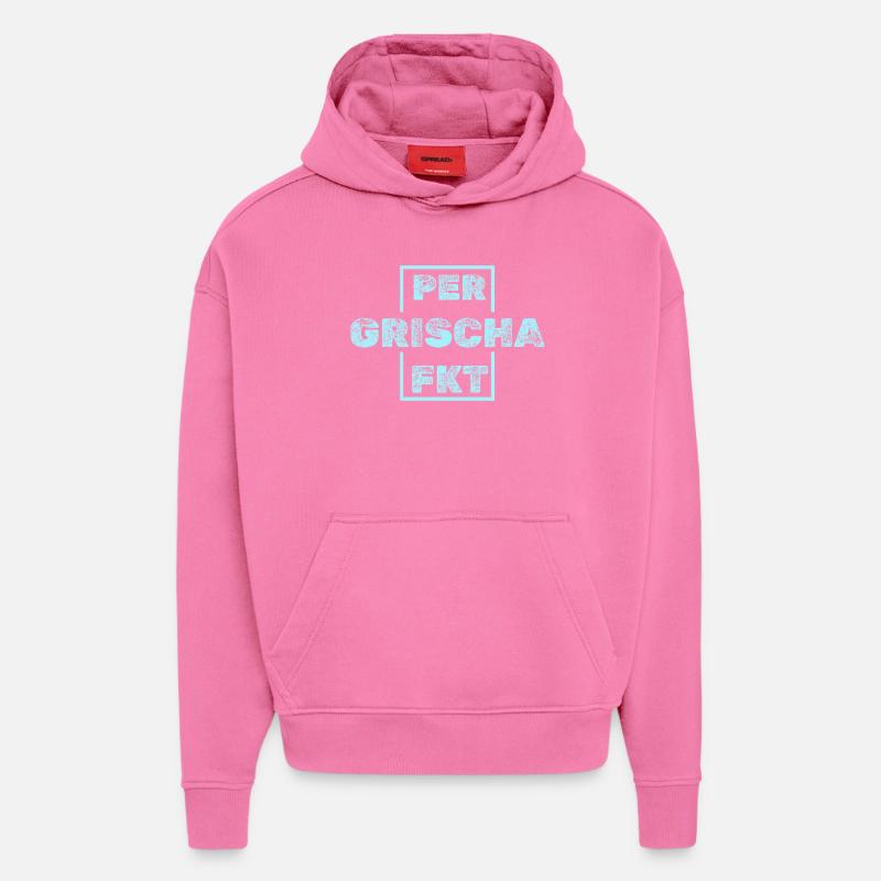 Grischa Grischa - Sweat à capuche bio épais oversize fabriqué en UE - AURA PINK