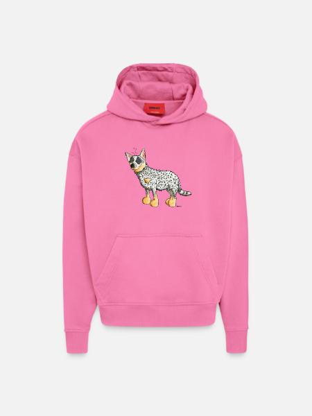 Funny Australian Cattle Dog - Dogs - Hoodie- made by SPREAD  - AURA PINK