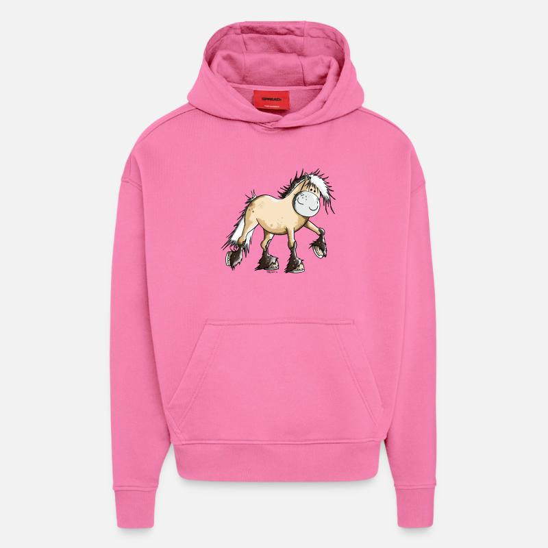 Nele der Norweger - Hoodie- made by SPREAD  - AURA PINK
