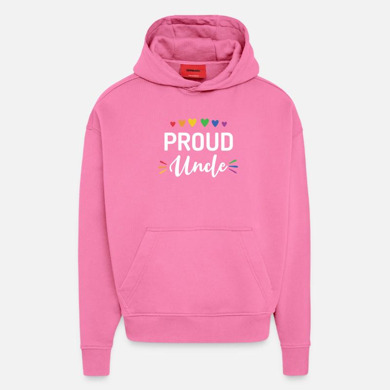 Stolzer Onkel - Hoodie- made by SPREAD  - AURA PINK