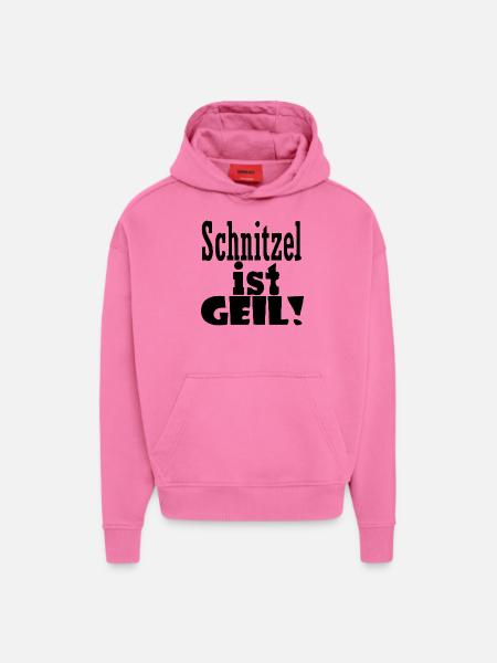Schnitzel is cool - Hoodie- made by SPREAD - AURA PINK