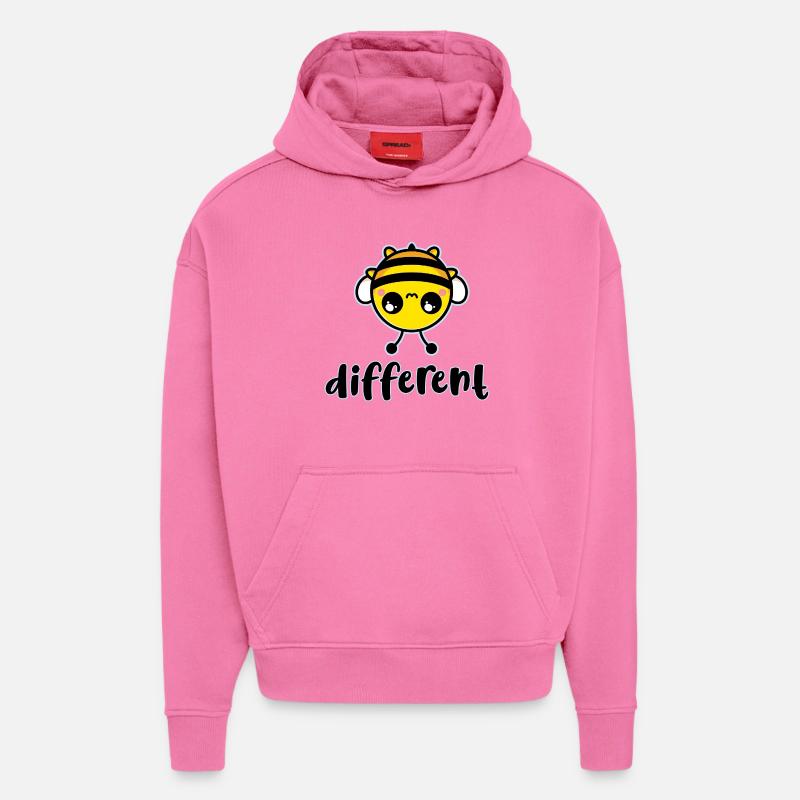 Biene Anderer süßer Charakter - Hoodie- made by SPREAD  - AURA PINK