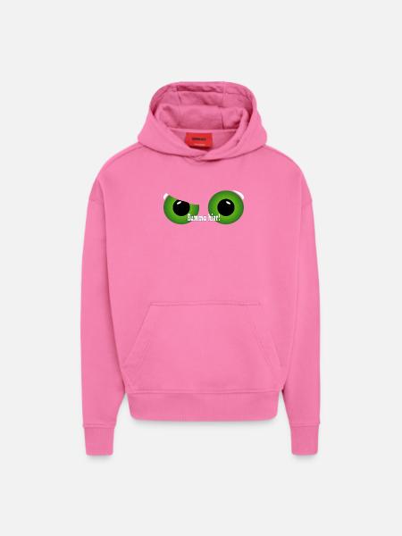 Ruhr pot green eyes - Hoodie- made by SPREAD - AURA PINK