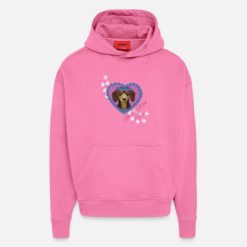 Ruhende B!tch Gesicht Weenie - Hoodie- made by SPREAD  - AURA PINK