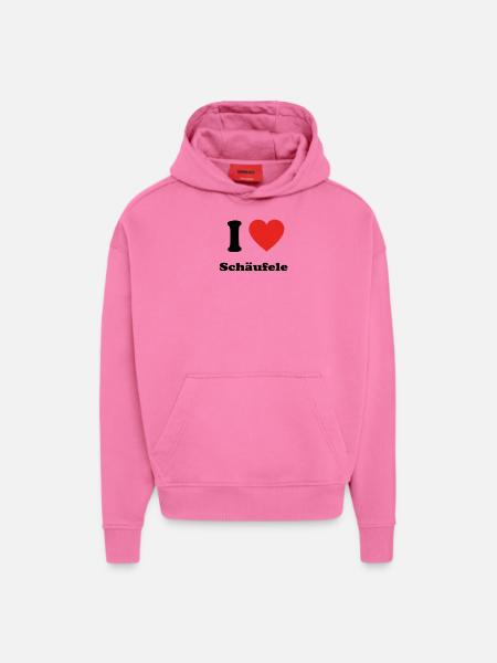 Bayern basst bayrisch bier Schaeufele - Hoodie- made by SPREAD - AURA PINK