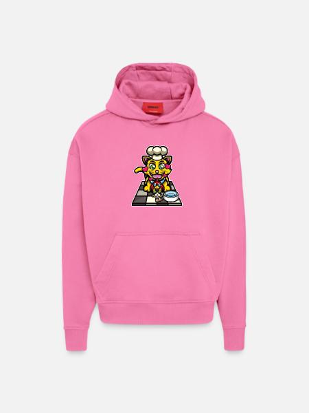 Food Chain - Hoodie- made by SPREAD - AURA PINK