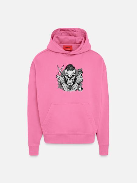 Friseur, Barber, Haarschnitt, Friseurmeister - Hoodie- made by SPREAD  - AURA PINK