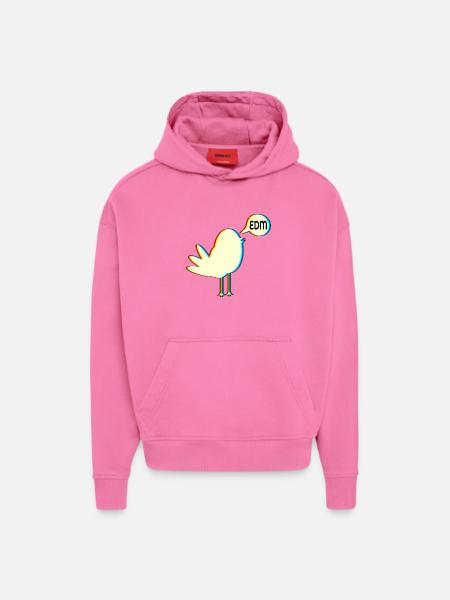 VOGEL ELECTRONIC MUSIC FESTIVAL EDM - Hoodie- made by SPREAD - AURA PINK