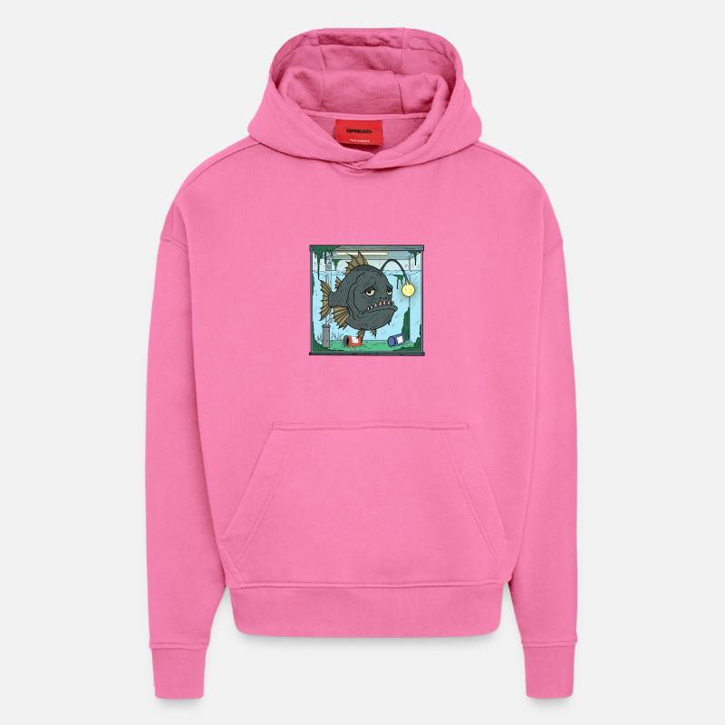 Leben der Aquarienfische - Hoodie- made by SPREAD  - AURA PINK