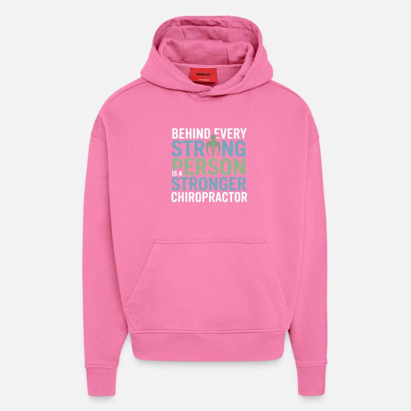 Lizenzierte DC Professional Spinal Integrity Apparel - Hoodie- made by SPREAD - AURA PINK