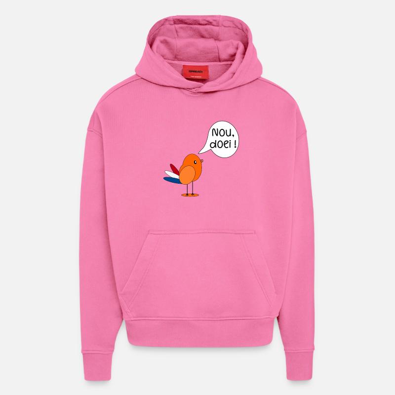 Well bye - Hoodie- made by SPREAD  - AURA PINK