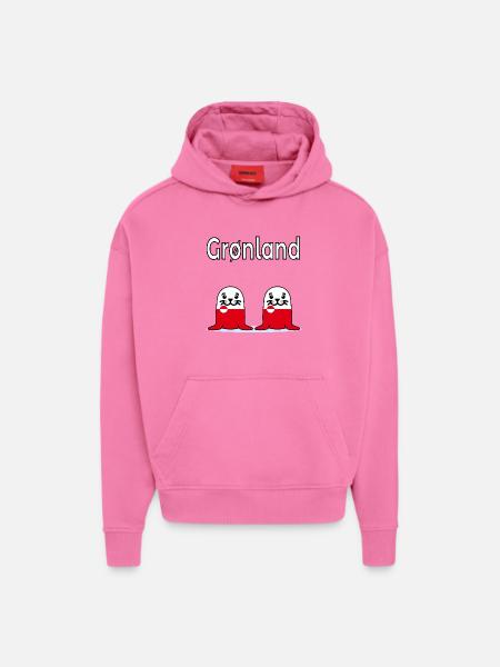 Grönlandrobben-Meeressäuger - Hoodie- made by SPREAD  - AURA PINK