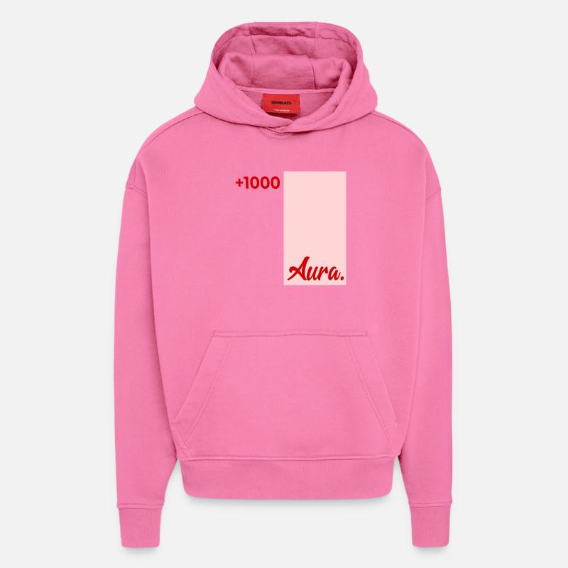 Bewertung Aura Punkte - Hoodie- made by SPREAD  - AURA PINK