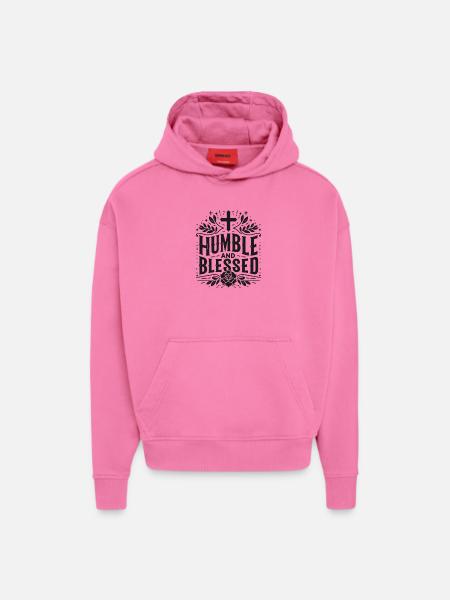 Humble - Hoodie- made by SPREAD  - AURA PINK