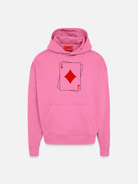Ace of Caro - Hoodie- made by SPREAD  - AURA PINK