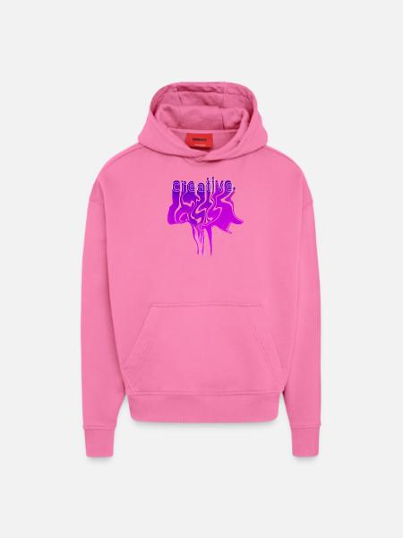 Creative - Hoodie- made by SPREAD  - AURA PINK