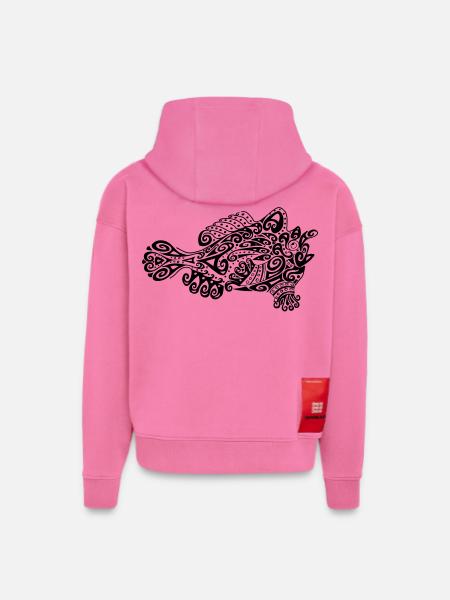 Little cute frogfish - Hoodie- made by SPREAD  - AURA PINK