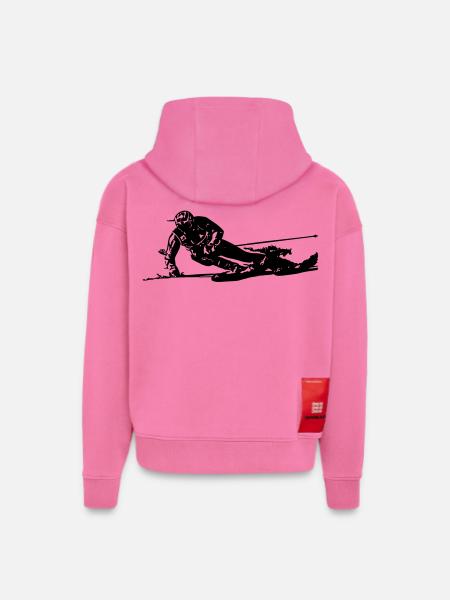 Skier 3 - Hoodie- made by SPREAD - AURA PINK