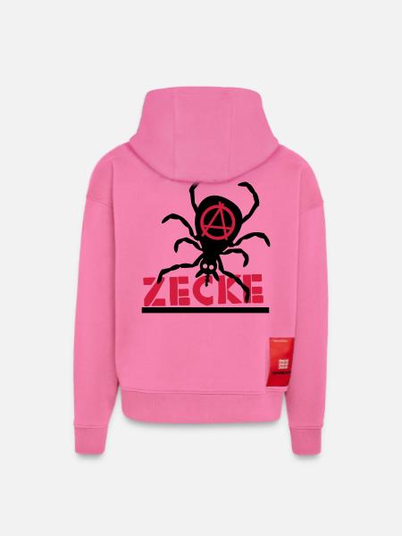 Zecke - Hoodie- made by SPREAD - AURA PINK