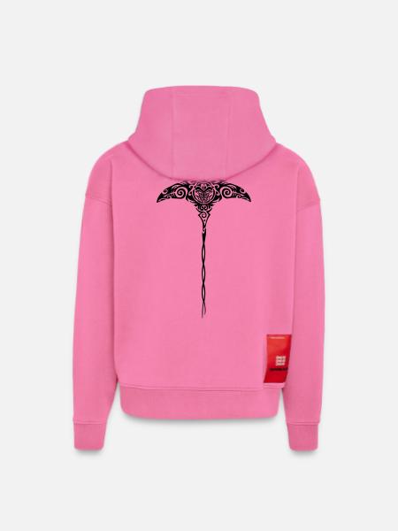 Aloha Ray - Hoodie- made by SPREAD - AURA PINK
