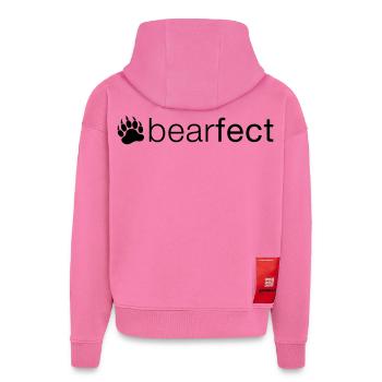 Bearfect - Hoodie- made by SPREAD  - AURA PINK - Hinten - Dylan (187cm)