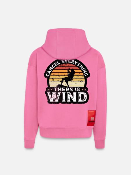 Kitesurfing - Hoodie- made by SPREAD  - AURA PINK