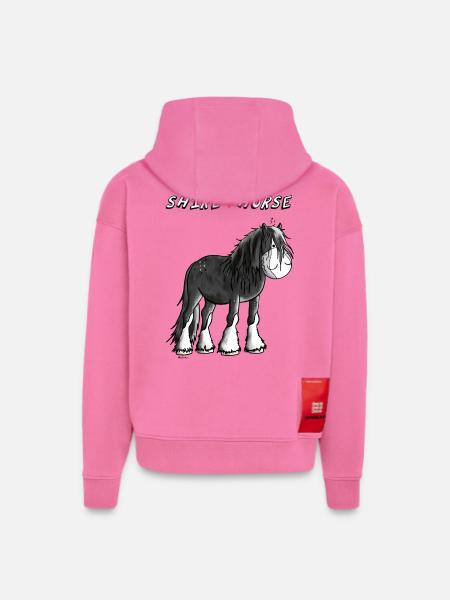 Love Shire Horses - Hoodie- made by SPREAD - AURA PINK