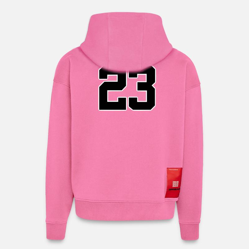 Issue 23 Athletic Design - Hoodie- made by SPREAD  - AURA PINK