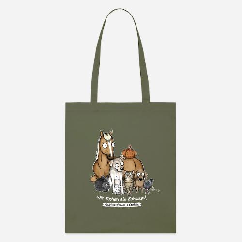 Tiere suchen ein Zuhause - Stanley/Stella Bio-Stoffbeutel