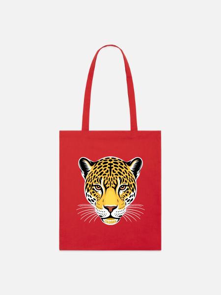 Jaguar Colombia - Stanley/Stella Bio-Stoffbeutel - Rot