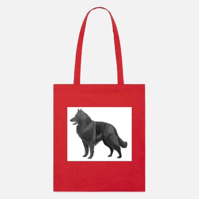 Bâtonnets Groenendael - Tote bag bio Stanley/Stella - rouge