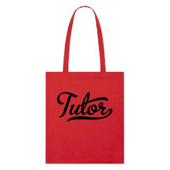 Tuteur - Tote bag bio Stanley/Stella - rouge - Devant