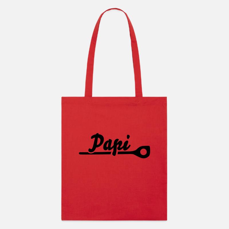 Papi - Stanley/Stella Bio-Stoffbeutel - Rot