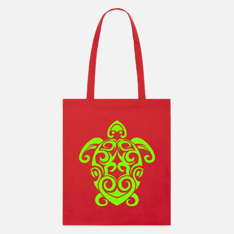 Wzorzec plemienny Żółwia Świecącego - Ekologiczna torba materiałowa Stanley/Stella - czerwony