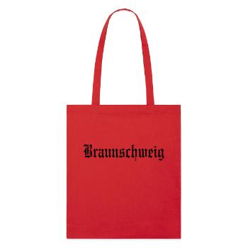 Braunschweig 03 - Stanley/Stella Bio-Stoffbeutel - Rot - Vorne