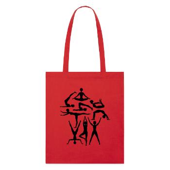 gymnastique - Tote bag bio Stanley/Stella - rouge - Devant