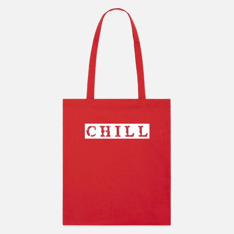 chill chill chill-out - Tote bag bio Stanley/Stella - rouge