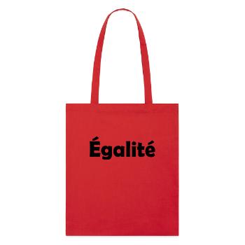 Egalite - Tote bag bio Stanley/Stella - rouge - Devant