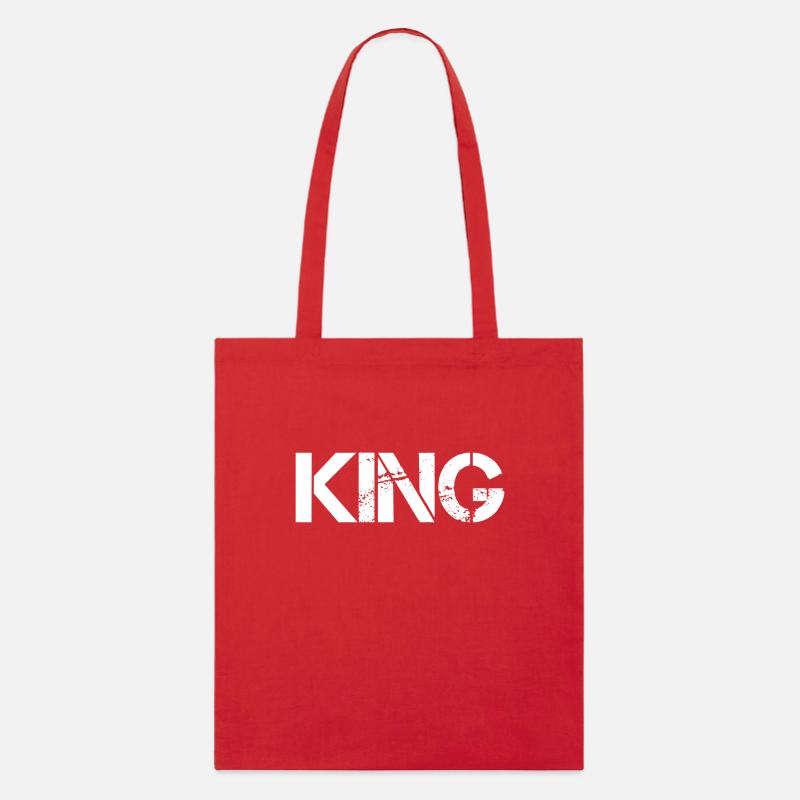 King - Stanley/Stella Bio-Stoffbeutel - Rot