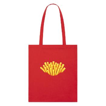 Déguisement de remplacement de costume de sac de frites - Tote bag bio Stanley/Stella - rouge - Devant