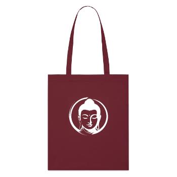 Bouddha - Tote bag bio Stanley/Stella - bordeaux - Devant