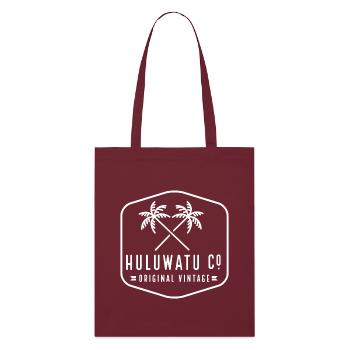 HULUWATU W - Stanley/Stella Bio-Stoffbeutel - Burgunderrot - Vorne