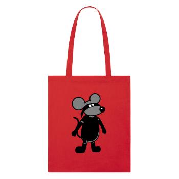 Souris Méchant Voleur Ninja Raid Voleur Cambrioleur - Tote bag bio Stanley/Stella - rouge - Devant