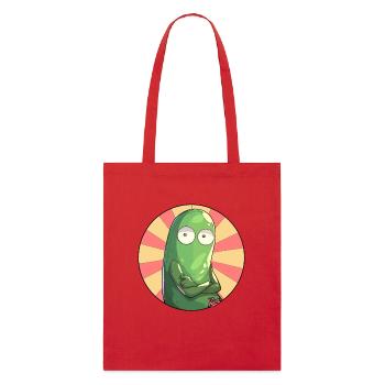 Concombre offensé - Tote bag bio Stanley/Stella - rouge - Devant
