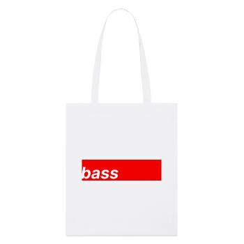 Basse - Tote bag bio Stanley/Stella - blanc - Devant
