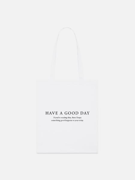 Good Day - Stanley/Stella Bio-Stoffbeutel - Weiß