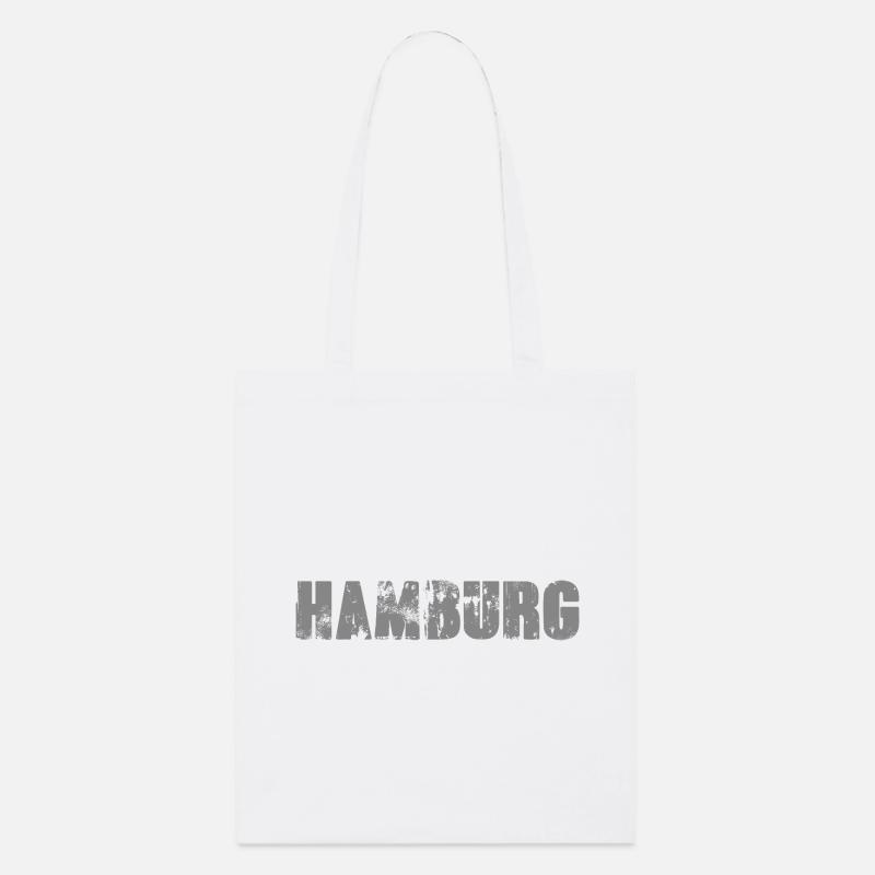 Cool Hamburg Design - Tote bag bio Stanley/Stella - blanc