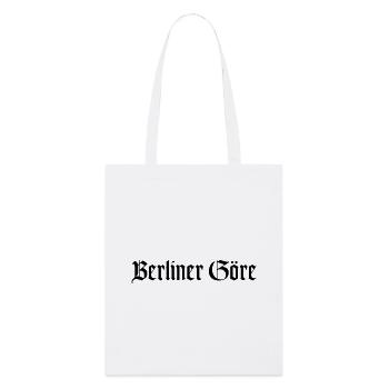 BERLINER GÖRE - Stanley/Stella Bio-Stoffbeutel - Weiß - Vorne