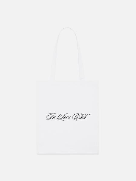 In Love Club – Minimal Romantic Streetstyle - Stanley/Stella Bio-Stoffbeutel - Weiß
